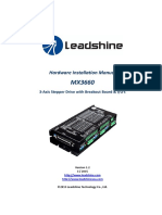 Hardware Installation Manual: 3-Axis Stepper Drive With Breakout Board & I/O's