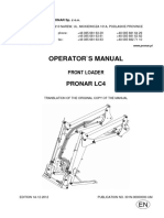 Manual Frontal Pronar