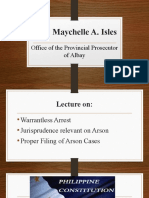 Pros. Maychelle A. Isles: Office of The Provincial Prosecutor of Albay