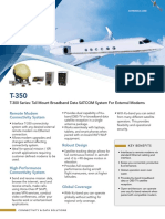 T-300 Series: Tail Mount Broadband Data SATCOM System For External Modems