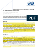 Machine Learning in Oil & Gas Industry - A Novel Application of Clustering For Oilfield Advanced Process Control