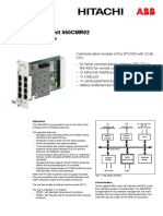 Communication Unit 560CMR02 Communication Unit 560CMR02: RTU560 Product Line RTU560 Product Line