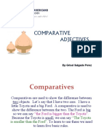 Comparative Adjectives: by Grisel Salgado Perez