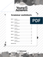 Grammar Worksheets: Unit 1 Support