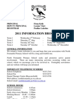 NFPS Information Brochure 2011