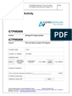 ICTPMG606 & ICTPMG609 - Activity 4