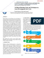 The Importance of Ethical Hacking Tools and Techniques in Software Development Life Cycle