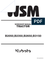 Tractor: B2050, B2350, B2650, B3150