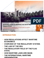 Introduction To Shipping and Maritime Regulation: Prof Johan Du Plessis 2021