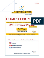 Microsoft Powerpoint MCQ Questions With Answers Set-4