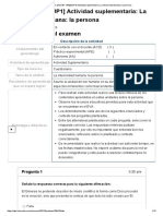 Examen - (ACDB1-15%) (SUP1) Actividad Suplementaria - La Interioridad Humana - La Persona