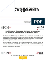 Clase - 6 - Justificación de La Politica Nacional de Modernización de