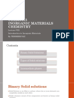 CHEM3115 Inorganic Material Lec-8