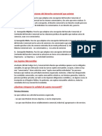 Cuáles Son Las Concepciones Del Derecho Comercial Que Existen