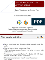 Transformasi Koordinat 2D-Affine