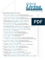 Oxford: Pre-Intermediate Test 2