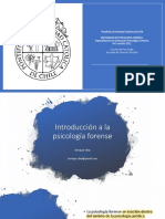 Clase Introducción Psicología Forense PUC-2021 - Clases 1 y 2