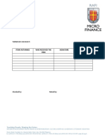 Turnover Checklist For Clearance