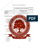 Syllabus Law Relating To Infrastructural Development