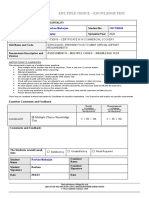 Assessment B - Knowledge Test