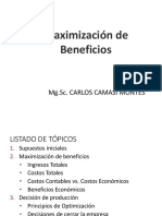 Maximización de Beneficio