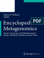 2015 Encyclopedia of Metagenomics Genes, Genomes and Metagenomes Basics, Methods, Databases and Tools