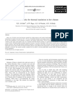 Concrete Blocks For Thermal Insulation in Hot Climate: K.S. Al-Jabri, A.W. Hago, A.S. Al-Nuaimi, A.H. Al-Saidy