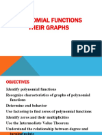 Polynomial Functions Their Graphs