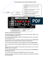 Funcionamiento Del Panel de Control de Agua Contra Incendio