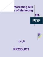 Marketing Mix - PRODUCT - 1