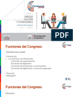 Mód 2 Curso 1 - Unidad 3 - Congreso Organización y Funciones