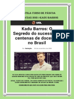 Apostila Curso de Pascoa 2021 LetÃ - Cia T de AraÃºjo C. Barbosa - CPF 75646757134