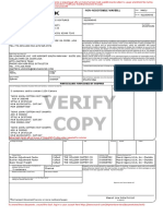 Verify Copy: Non-Negotiable Waybill