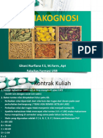 Pendahuluan Farmakognosi, Pengumpulan Dan Pengolahan Simplisia