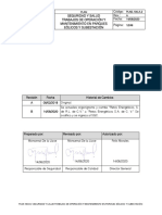 Pln5.100.a.2 Plan de Seguridad y Salud. Trabajos de Operacion y Mantto en Pe y Sub PDF