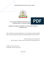 471 Altenativas de Mercados Internacionales y La Comercialización de