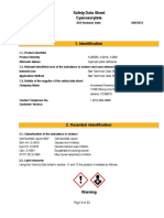 Safety Data Sheet Cyanoacrylate: Arrowhead Forensics