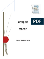 Audit Qualité - Partie1