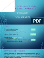 Kaveri College of Arts, Science and Commerce: Tybsc (CS) Java Servlet