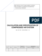 Calculation and Specification of Compressed Air System