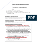 Actividades de Practicas Del Lenguaje Semana Del 26 Al 30 de Abril