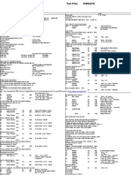 Test Plan: 9320A210: Pump Specification Iso Test Procedure