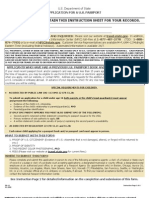 Passport Form DS-11