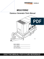 MGG155N2: Gaseous Generator Parts Manual