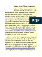 The Peak Sidelobe Level of Binary Sequences: Merit Factor