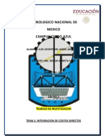 Unidad 3 Costos y Presupuestos Luis Vicente Del Angel Arguelles