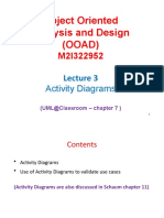 OOAD Lect3 ActivityDiagram