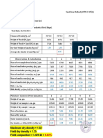 Field Density Test Report