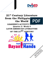 LAS - G11 - Q2 - Week4 - 21st Century Literature