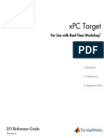 XPC Target For Use With Real-Time Workshop